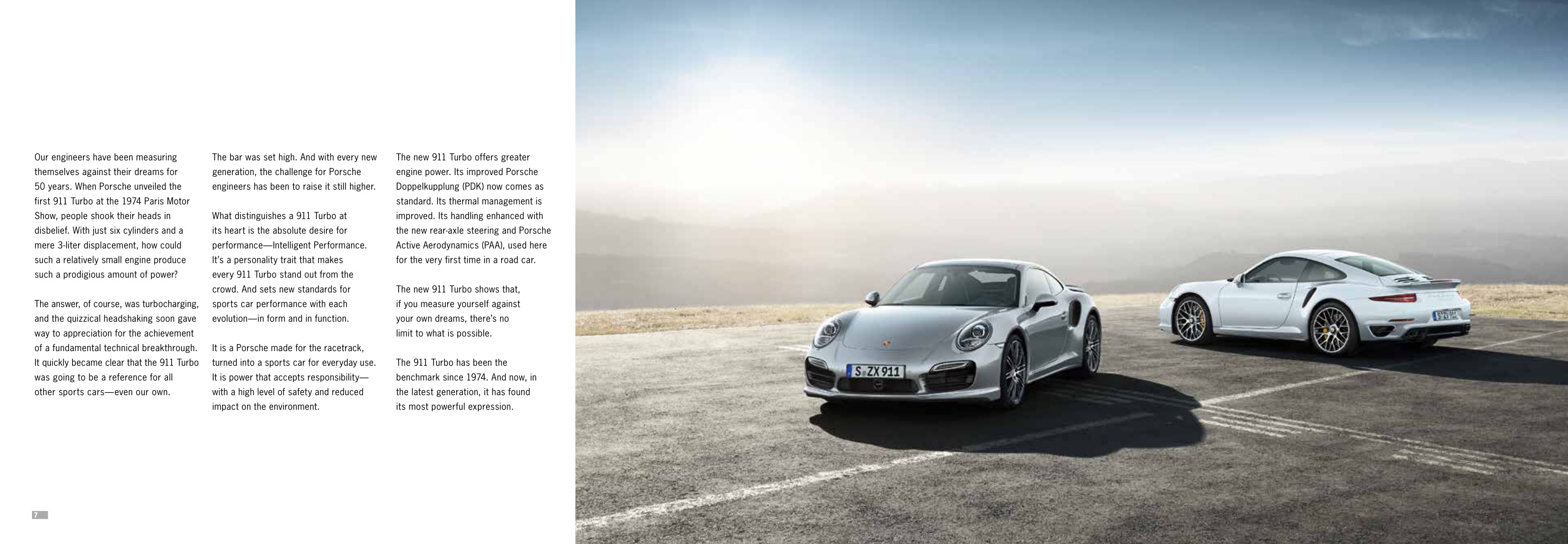 2014 Porsche 911 Turbo Brochure Page 14